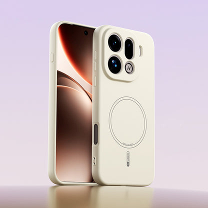 Solid Color Liquid Silicone Case with MagSafe