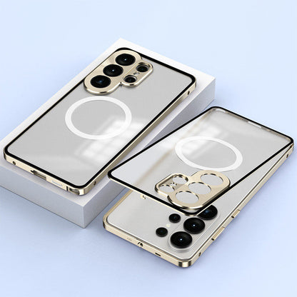 Single-Sided Buckle Metal Frame Case with MagSafe