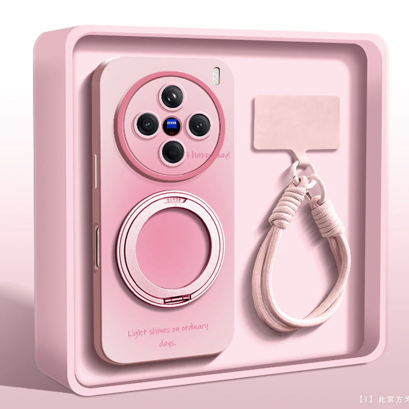 Liquid Silicone Lanyard Case with MagSafe