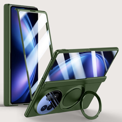 Rotating Magnet Ring Frosted Case with MagSafe