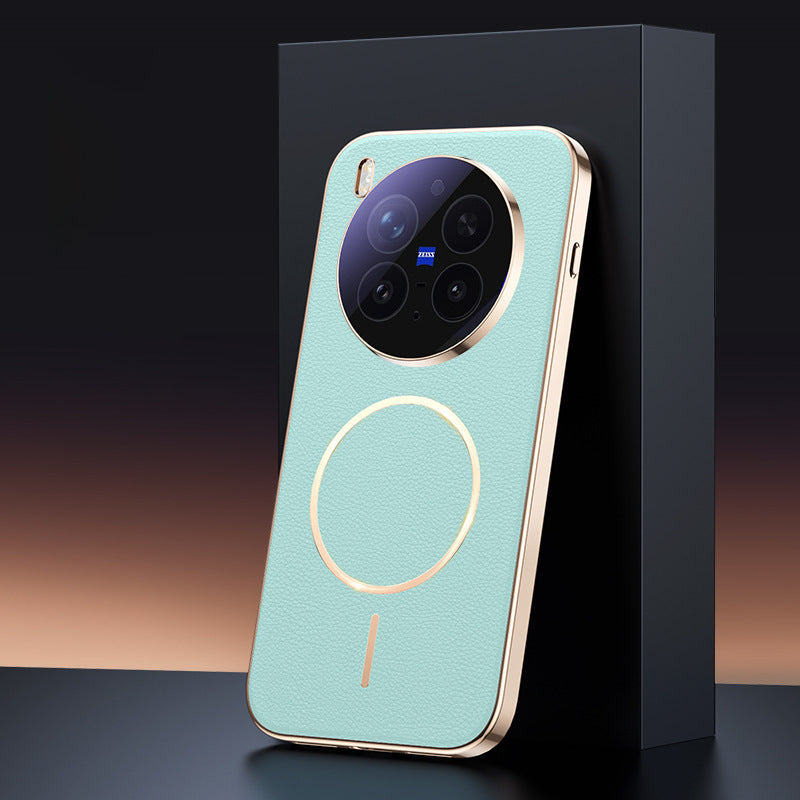 Luxury Leather Case with MagSafe