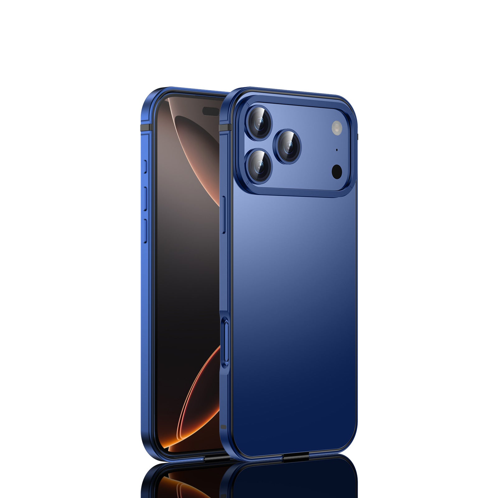 Alloy Metal Frosted Case with MagSafe