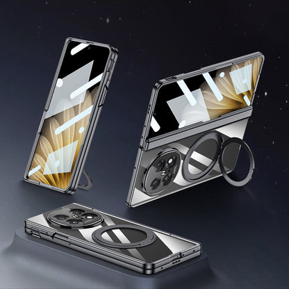 360° Rotating Stand Clear Case with MagSafe