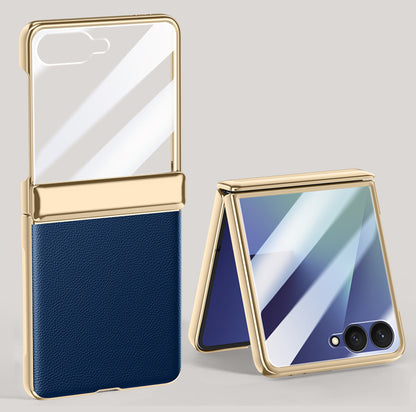 Luxury Electroplated Leather Case
