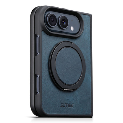 360° Rotating Kickstand Leather Case with MagSafe