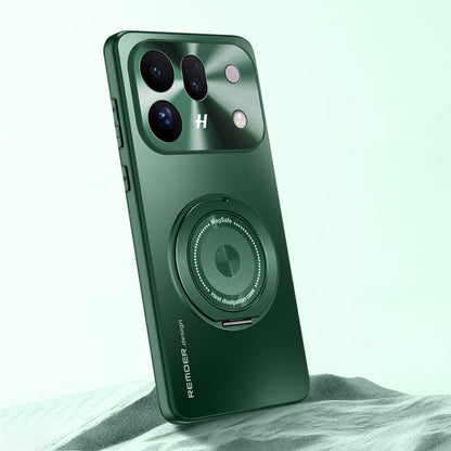 Rotating Magnet Stand Frosted Case