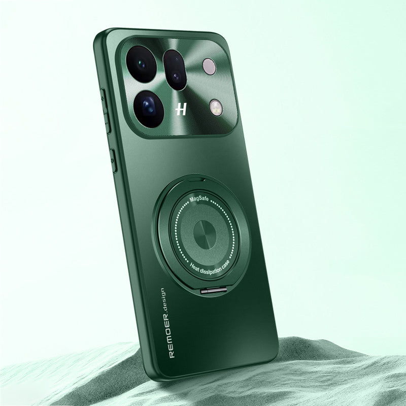 Rotating Magnet Stand Frosted Case