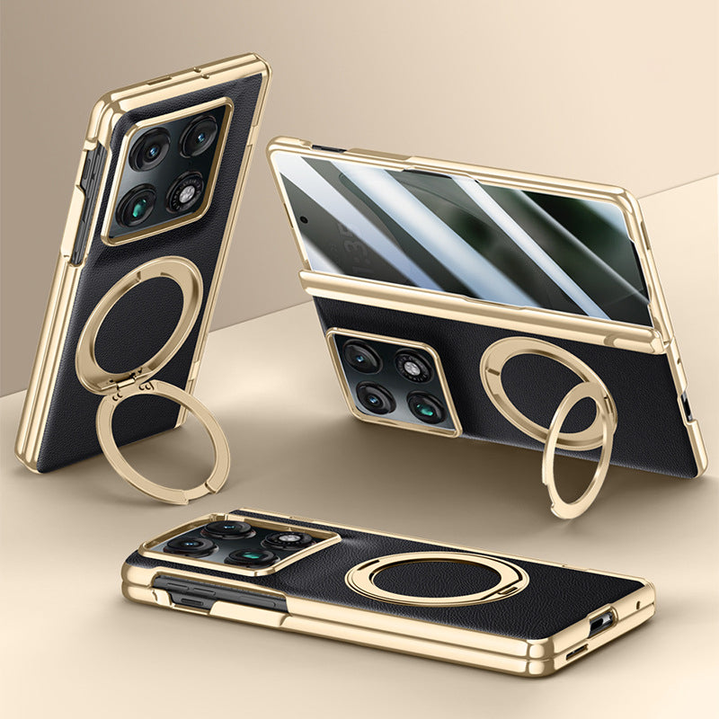 360° Rotating kickstand Leather Case with MagSafe