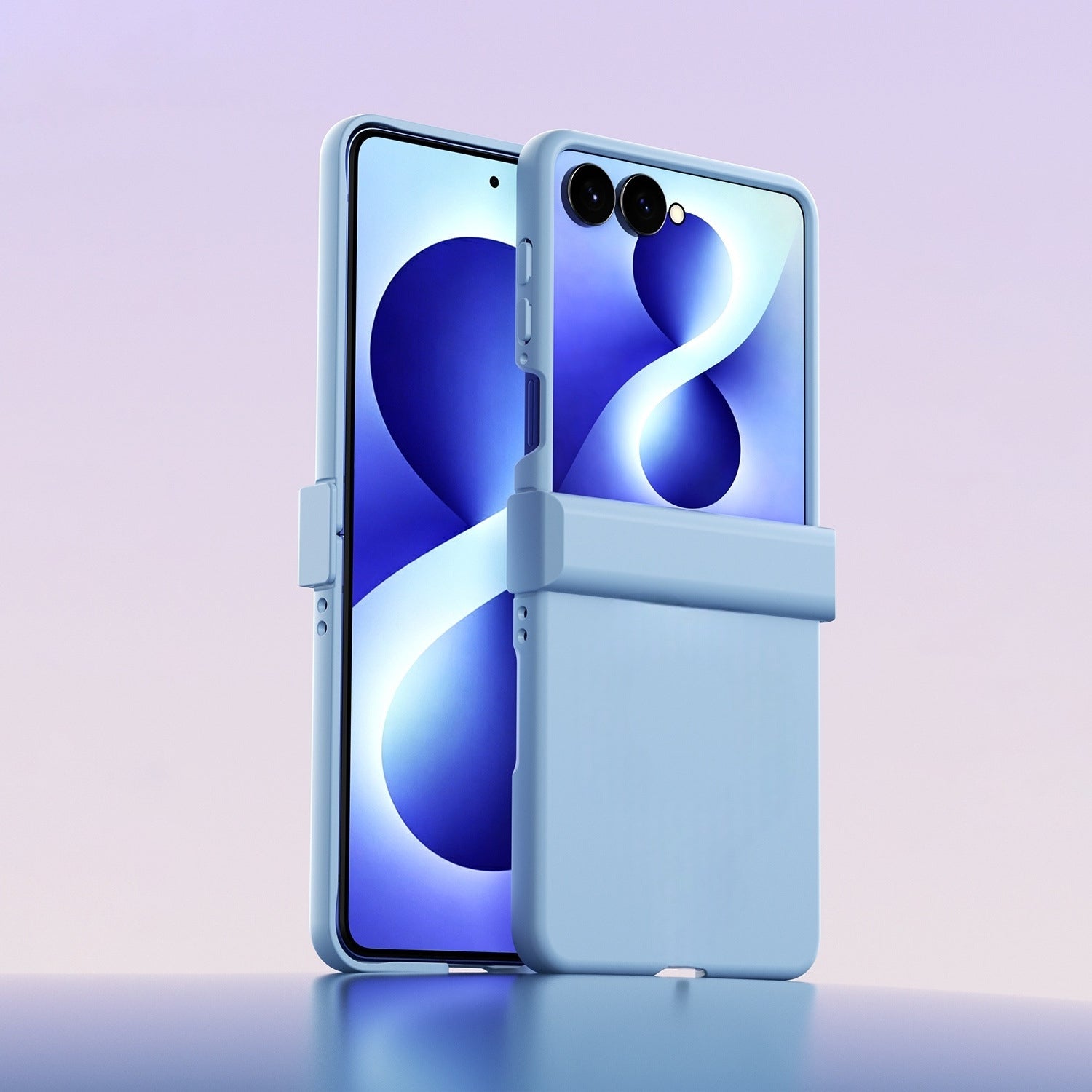 Solid Color Liquid Silicone Case