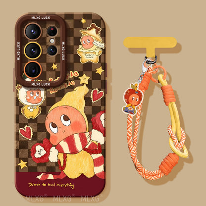 Twinkle Twinkle Liquid Silicone Lanyard Case