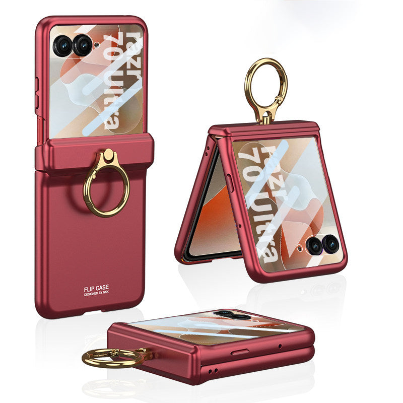 Frosted Ring Buckle Case