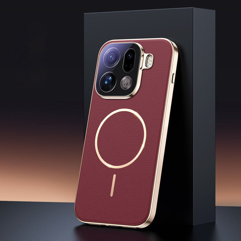 Luxury Leather Case with MagSafe