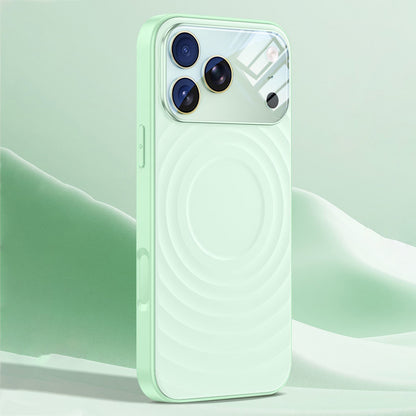 Ripple Texture Liquid Silicone Case with MagSafe