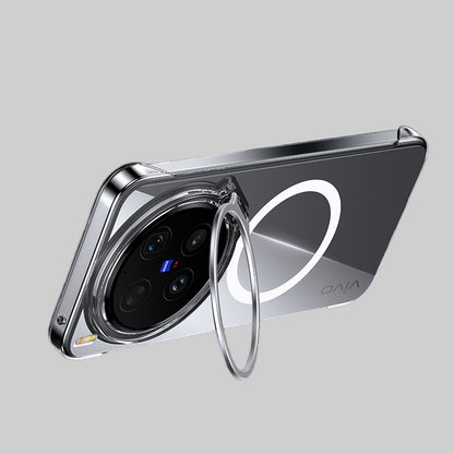 Frameless Invisible Lens Holder Clear Case with MagSafe