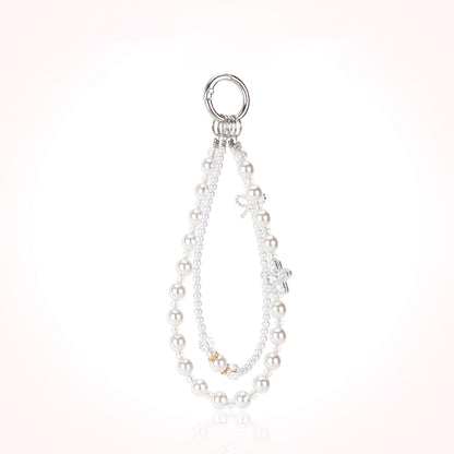 Pearl Double Pendant Rope Wristband