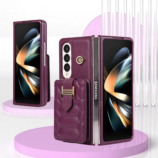 Samsung Galaxy Z Fold Series | Crossbody Cell Phone Leather Case
