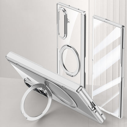 360° Rotating Stand Clear Case with MagSafe