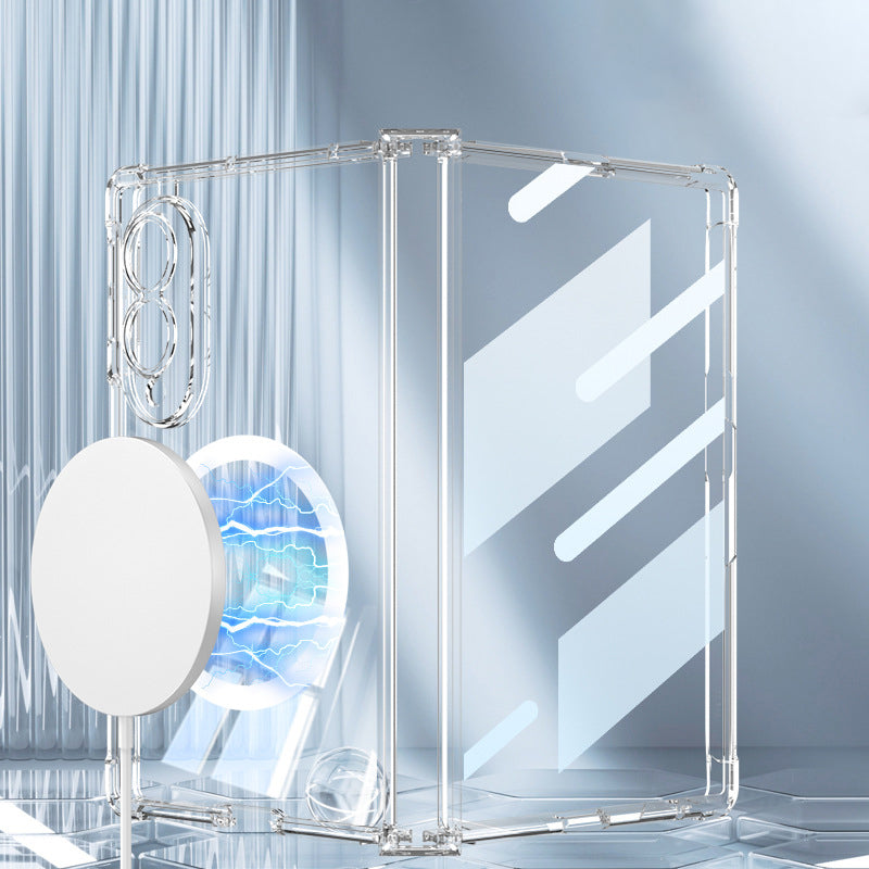 Electroplated Clear Case with MagSafe