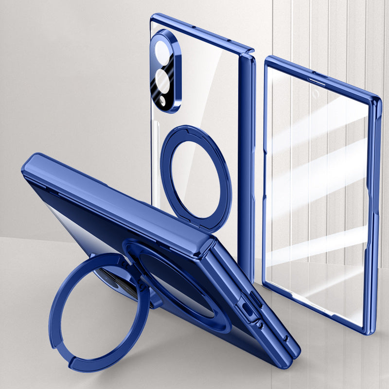 360° Rotating Stand Clear Case with MagSafe
