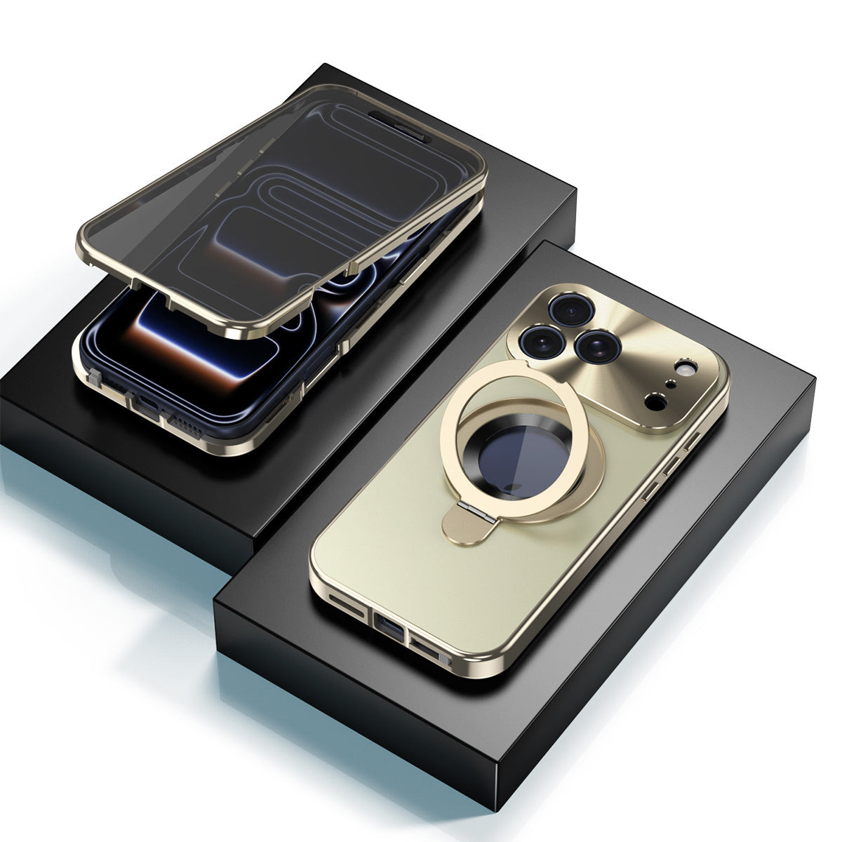 Double-Sided Folding Stand Case With MagSafe