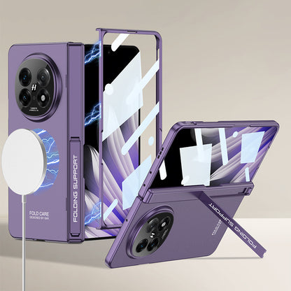 Frosted Ultra-Thin Kickstand Case with MagSafe