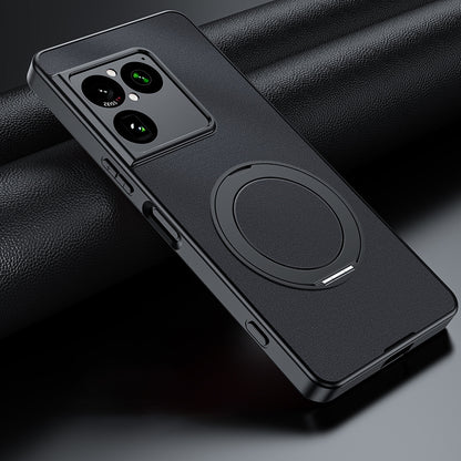 Rotating Ring Leather Case