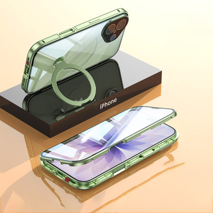 Double-Sided Protective Magsafe Case with Kickstand