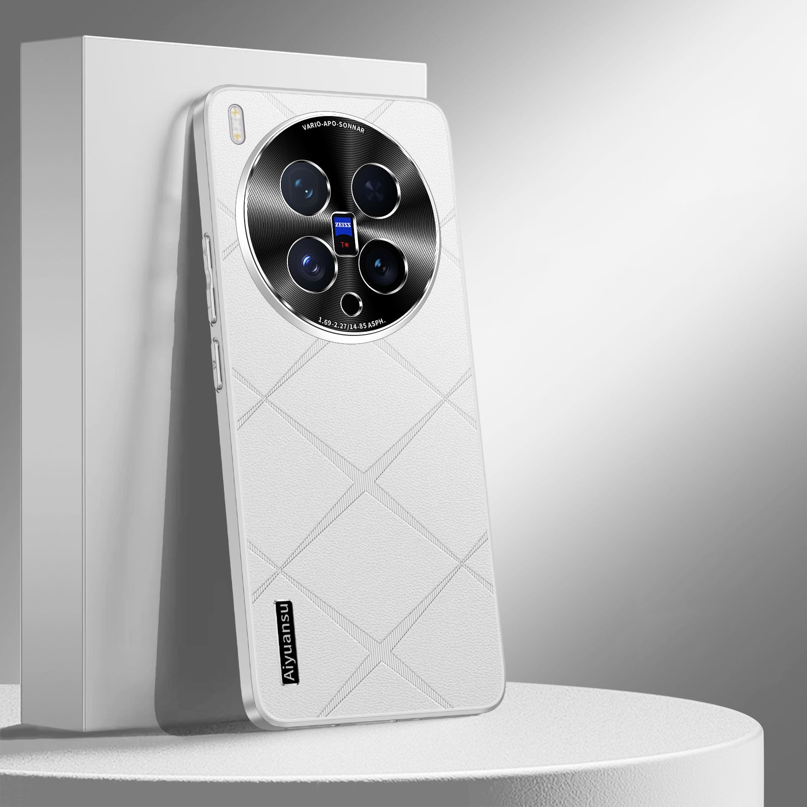 Rotating Ring Leather Case