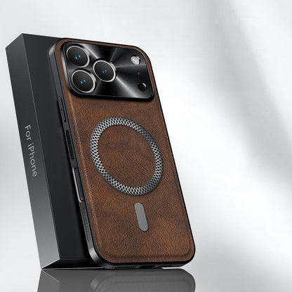 High-Quality Business Leather Case with MagSafe