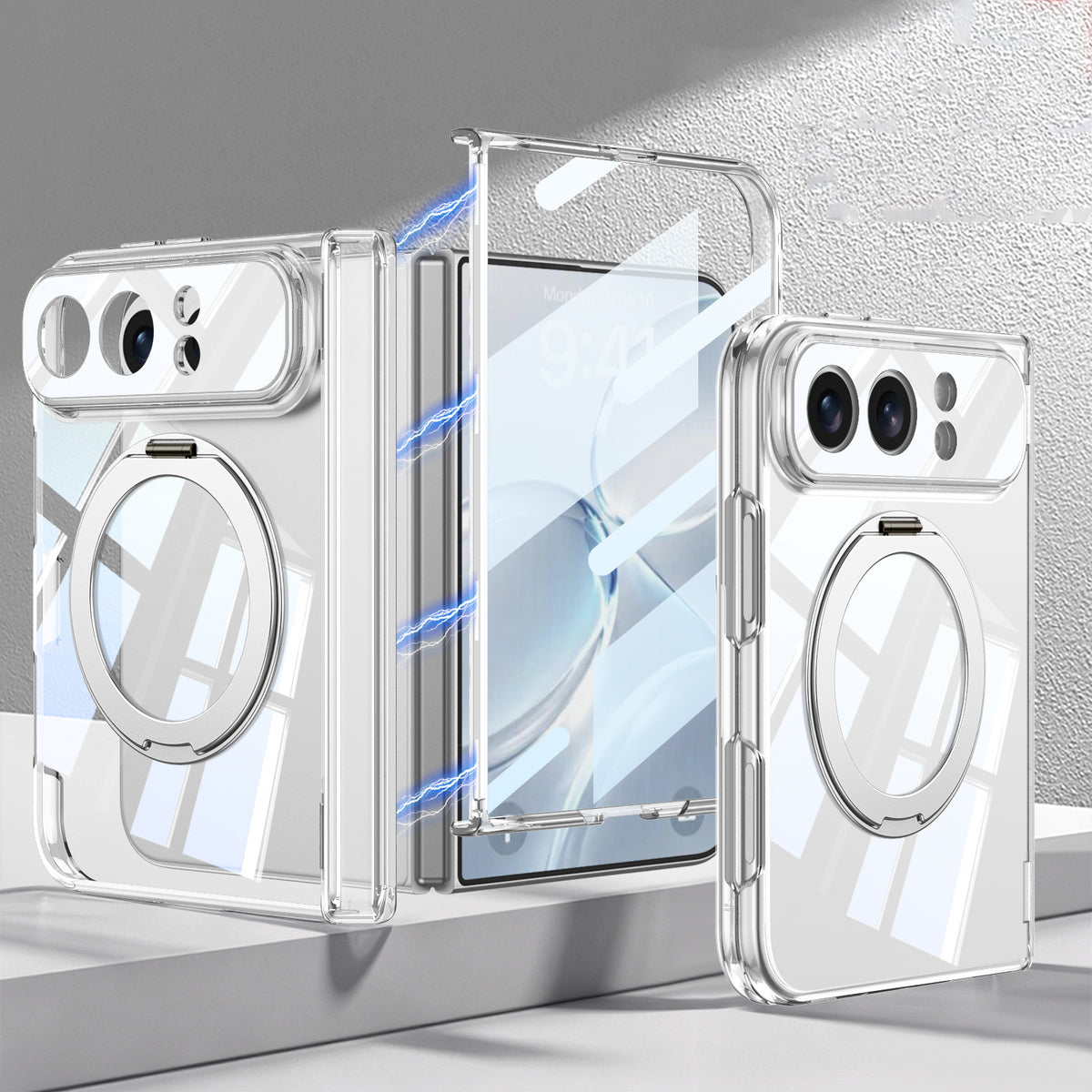 Shell and Film Integrated Transparent Case