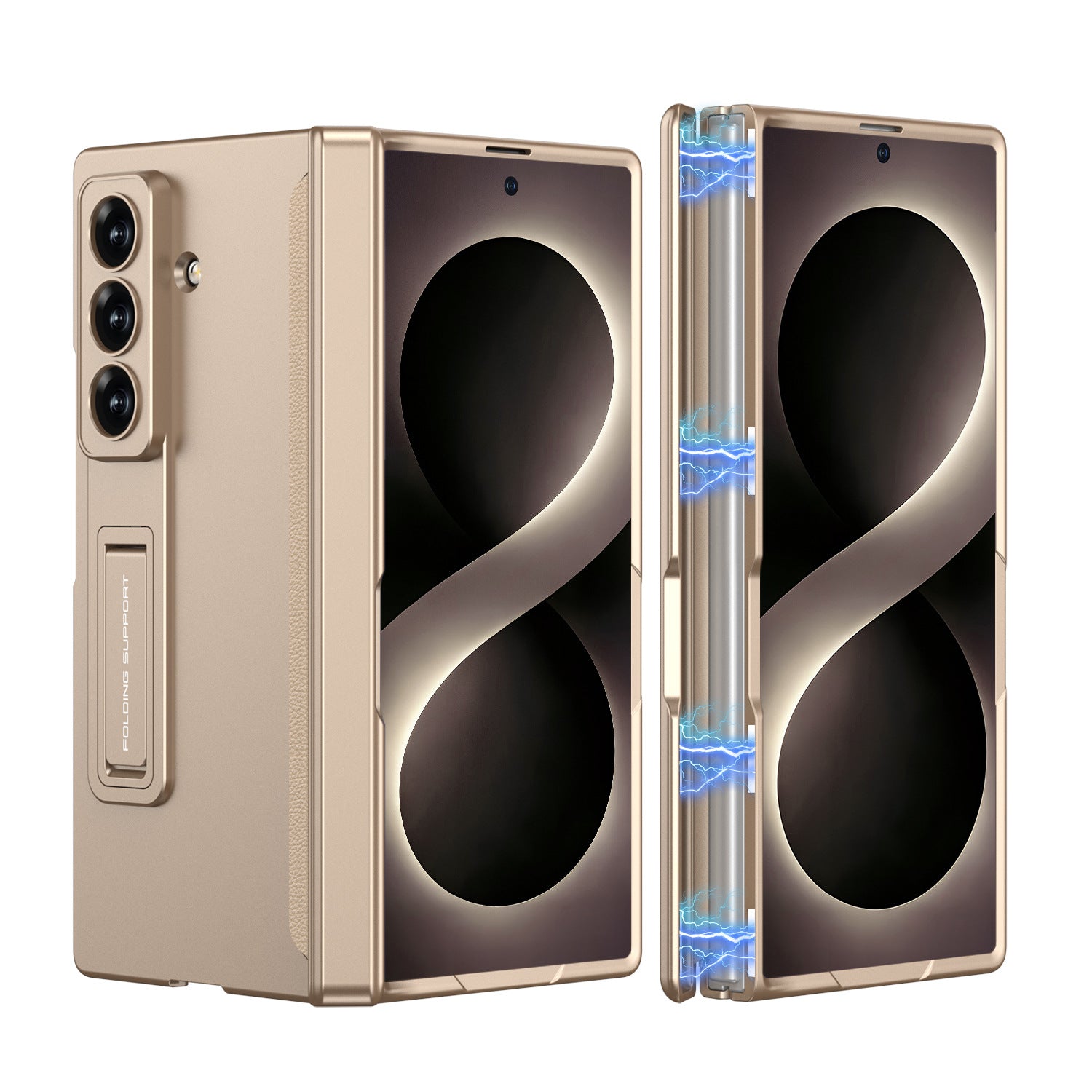 Frosted Ultra-Thin Kickstand Case