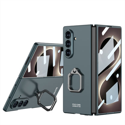 Slim Matte Case With Rotatable Ring