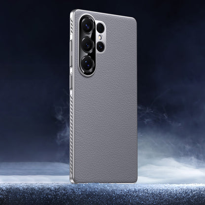 Heat Dissipation Frame Leather Case with MagSafe