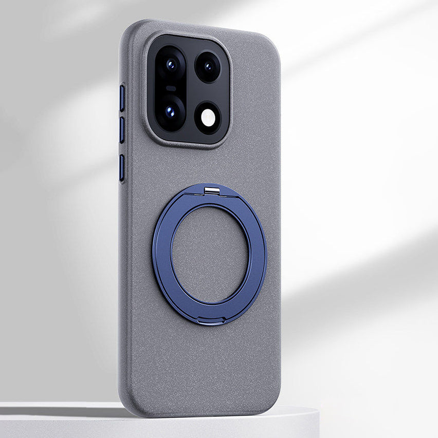 Rock Sand Material Ring Holder Case with MagSafe