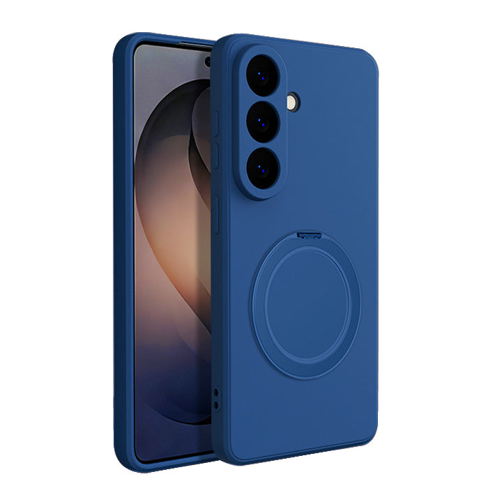 Rotating Bracket Liquid Silicone Case