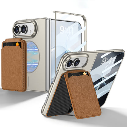 Card Holder Leather Case with MagSafe
