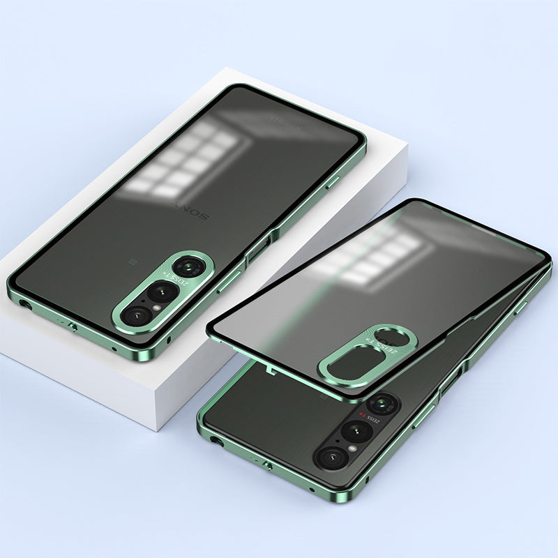 Single-Sided Buckle Metal Frame Case