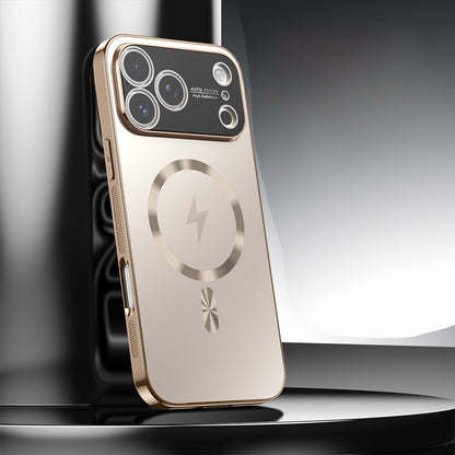 Electroplated Frosted Case with MagSafe