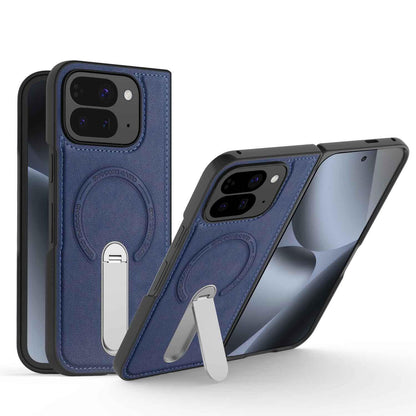 Folding Stand Business Leather Case