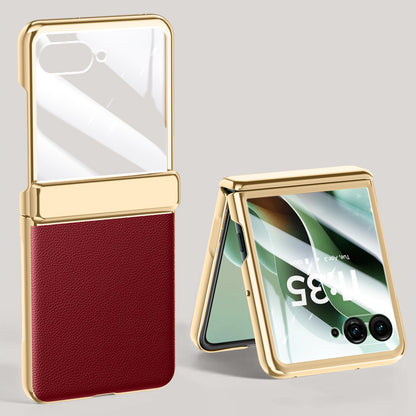 Luxury Electroplated Leather Case