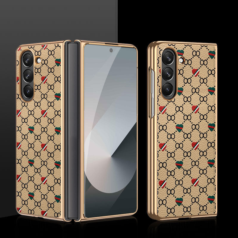 Luxury Electroplated Leather Case