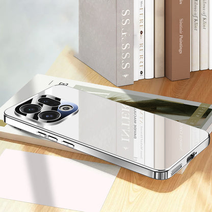 Electroplated Tempered Glass Case