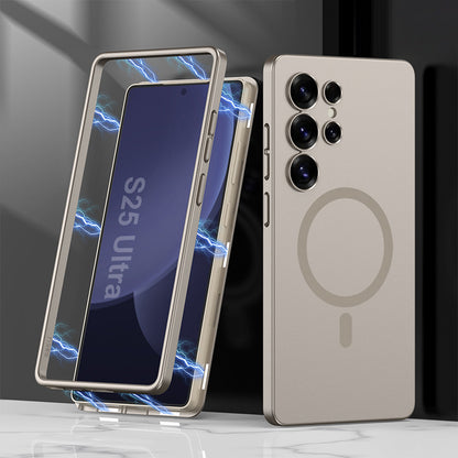 Magnetic Frame Frosted Case with MagSafe