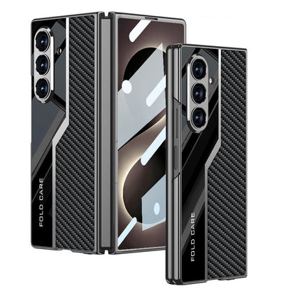Sci-Fi Design Electroplated Leather Stitching Case