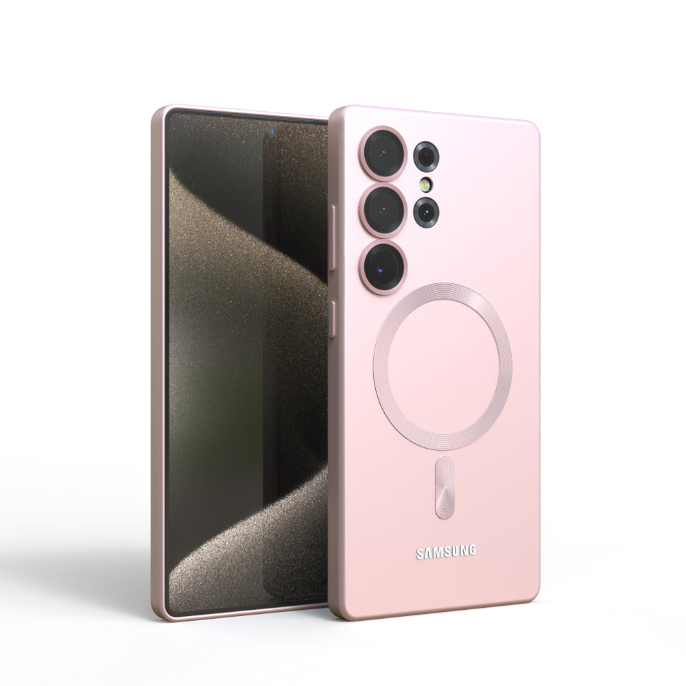 Serie Samsung Magsafe | Funda oficial de silicona líquida para teléfono 