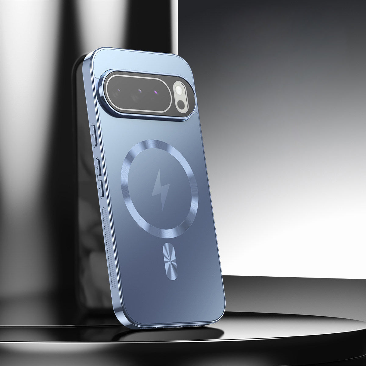 Electroplated Frosted Case with MagSafe
