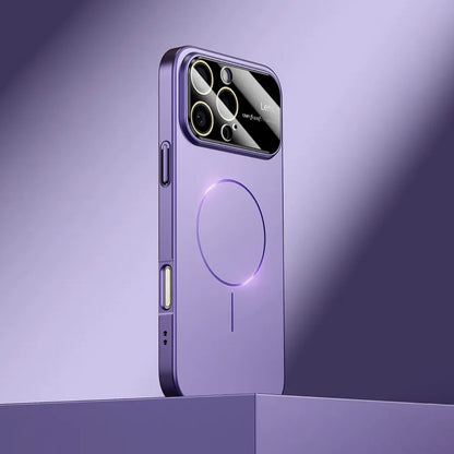 Electroplated Frosted Acrylic Case with MagSafe