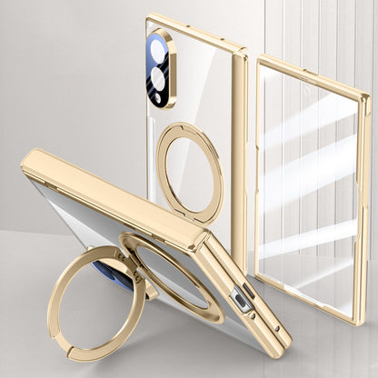 360° Rotating Stand Clear Case with MagSafe