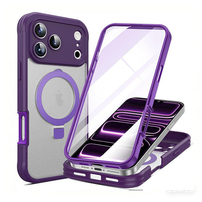 Double-Sided Protective Magsafe Case with Kickstand