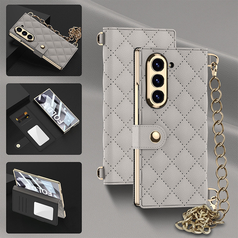 Crossbody Chain Wallet Case